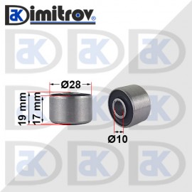 Тампон Ø 10 х Ø 28 х 19/17 mm
